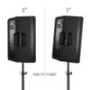 Bafle Activo 300W de 12" Negro Con Bluetooth LD Systems ICOA12ABT