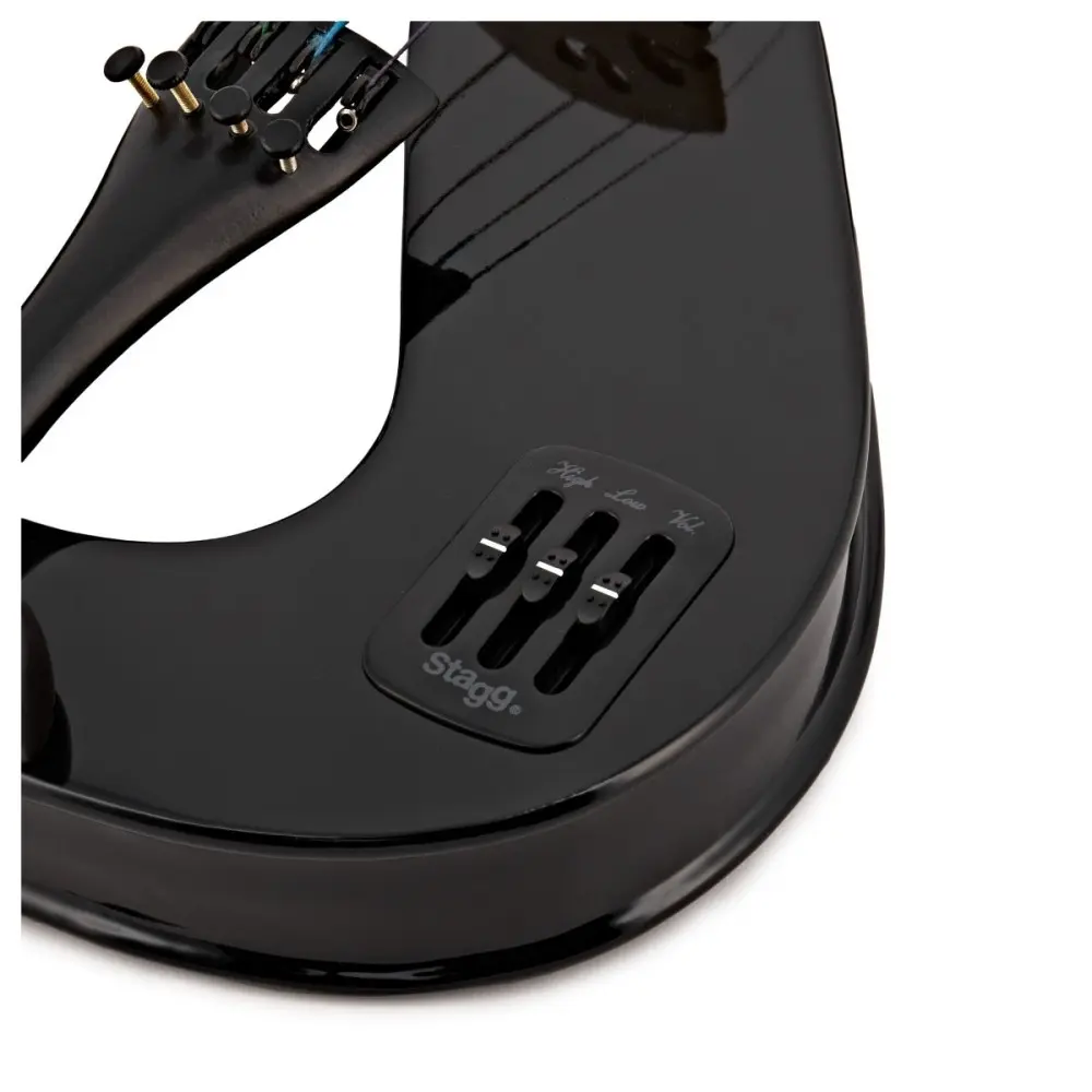 Viola Electrica Stagg EVA44 Color Negro