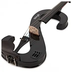 Viola Electrica Stagg EVA44 Color Negro
