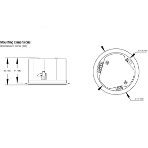 Bafles Parlantes De Techo Jbl Control24 Ctmicro 9W 70/100v