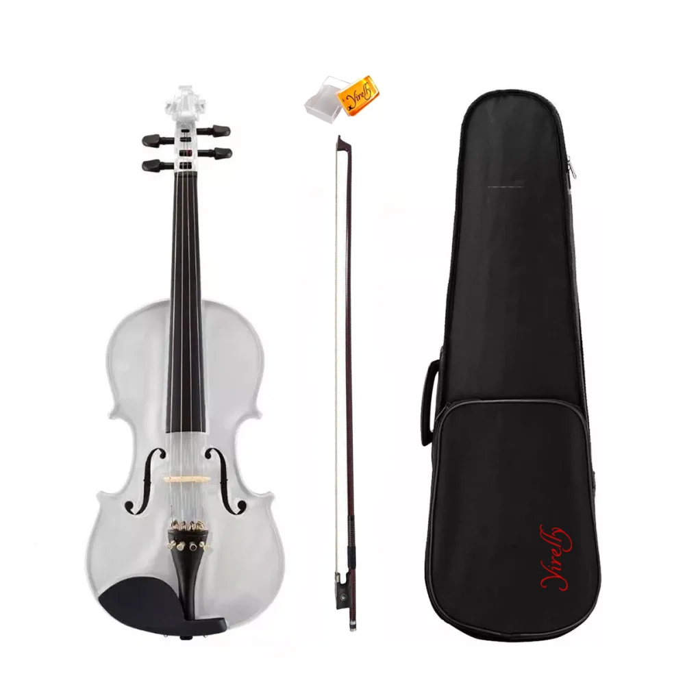 Violin De Estudio Completo Yirelly Estuche Arco Resina CV 101 1/2 W