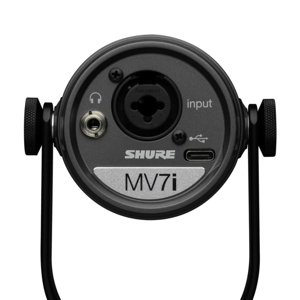 Microfono Dinamico con Interfaz Shure MV7i