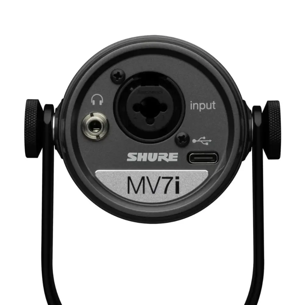 Microfono Dinamico con Interfaz Shure MV7i