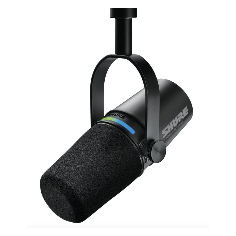 Microfono Dinamico con Interfaz Shure MV7i