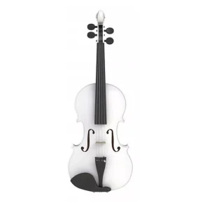 Violin de Estudio Stradella 4/4 MV1411  Estuche y Accesorios Blanco