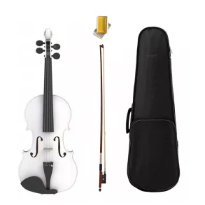 Violin de Estudio Stradella 4/4 MV1411  Estuche y Accesorios Blanco