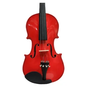 Violin de Estudio Stradella 4/4 MV1411  Estuche y Accesorios Rojo