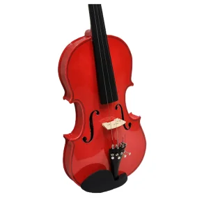 Violin de Estudio Stradella 4/4 MV1411  Estuche y Accesorios Rojo