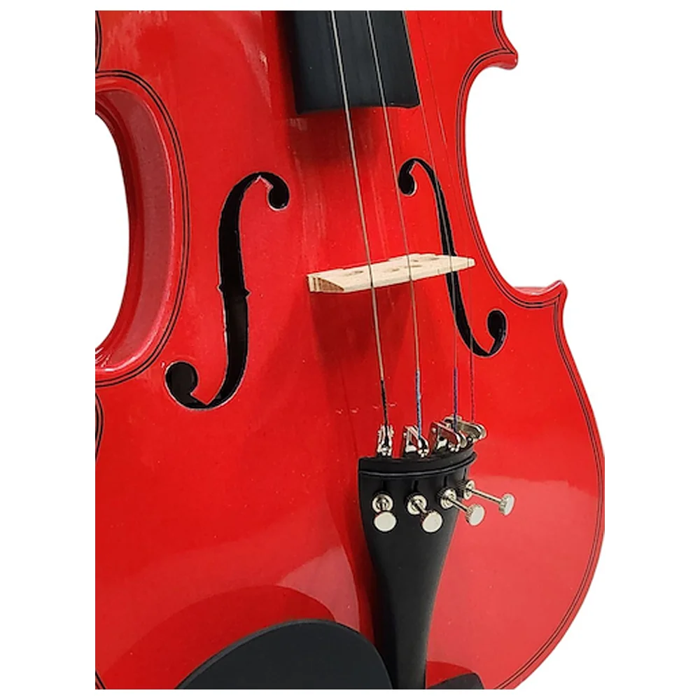 Violin de Estudio Stradella 4/4 MV1411  Estuche y Accesorios Rojo