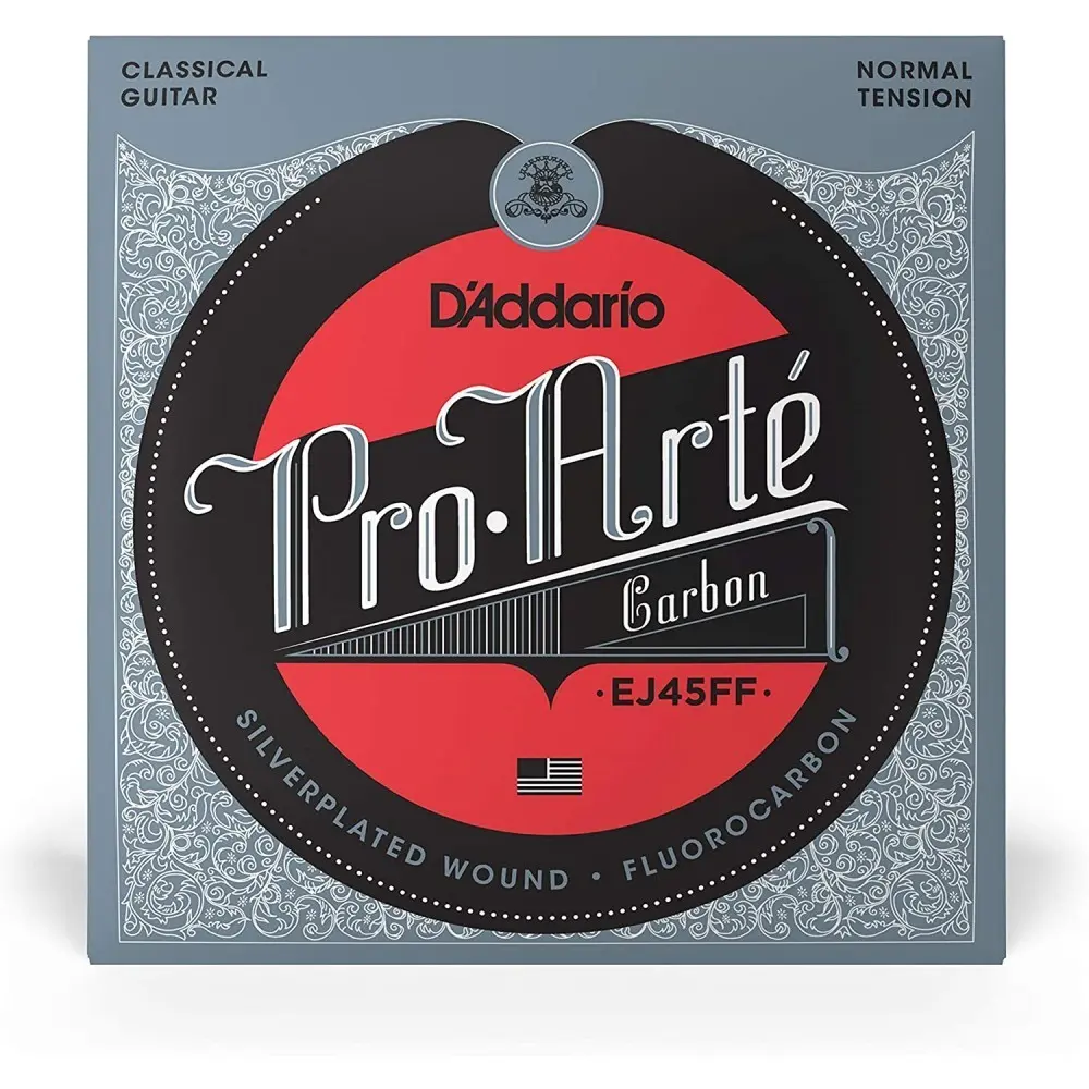 Encordado Guitarra Clasica 024 Tension Libre Daddario EJ45FF