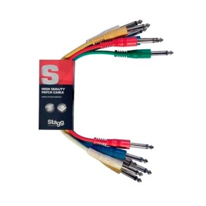 Cable Interpedal x6 Unidades Stagg SPC060E