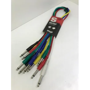 Cable Interpedal x6 Unidades Stagg SPC060E