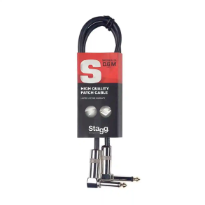 Cable Interpedal Plug Angular 60cm Stagg SPC060LDL
