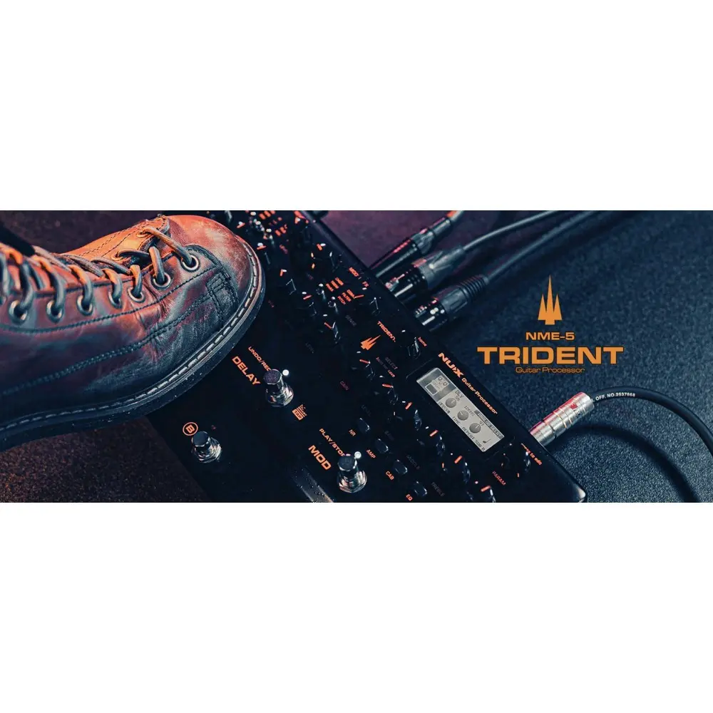 Pedalera Multiefecto Nux TRIDENT NME-5