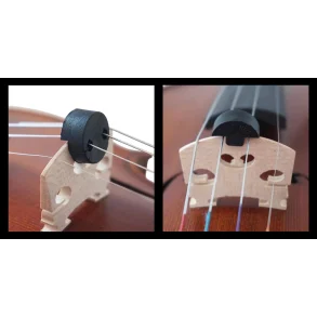 Pack Violin Soporte Hombrera Afinador Sordina Resonda Resina Natural