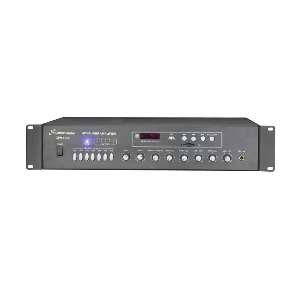 Kit Musica Funcional Parlantes Yamaha VS4 Exterior Potencia y Cables