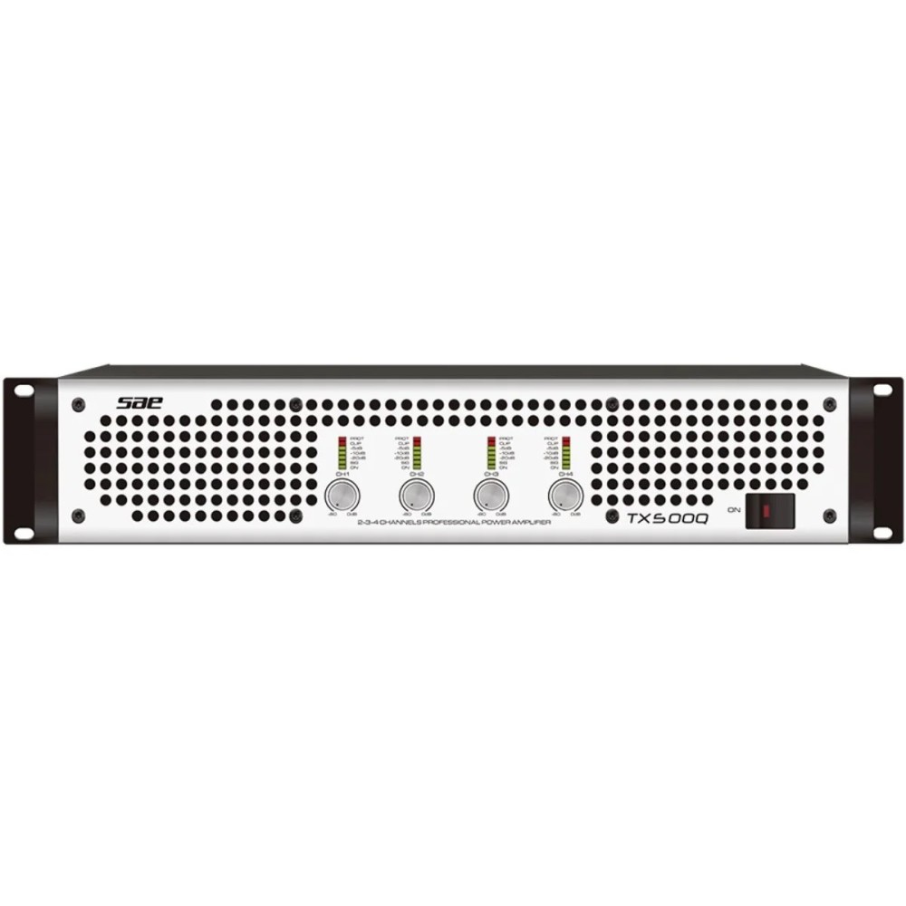 Potencia 4 Canales Clase D Sae Audio TX500Q
