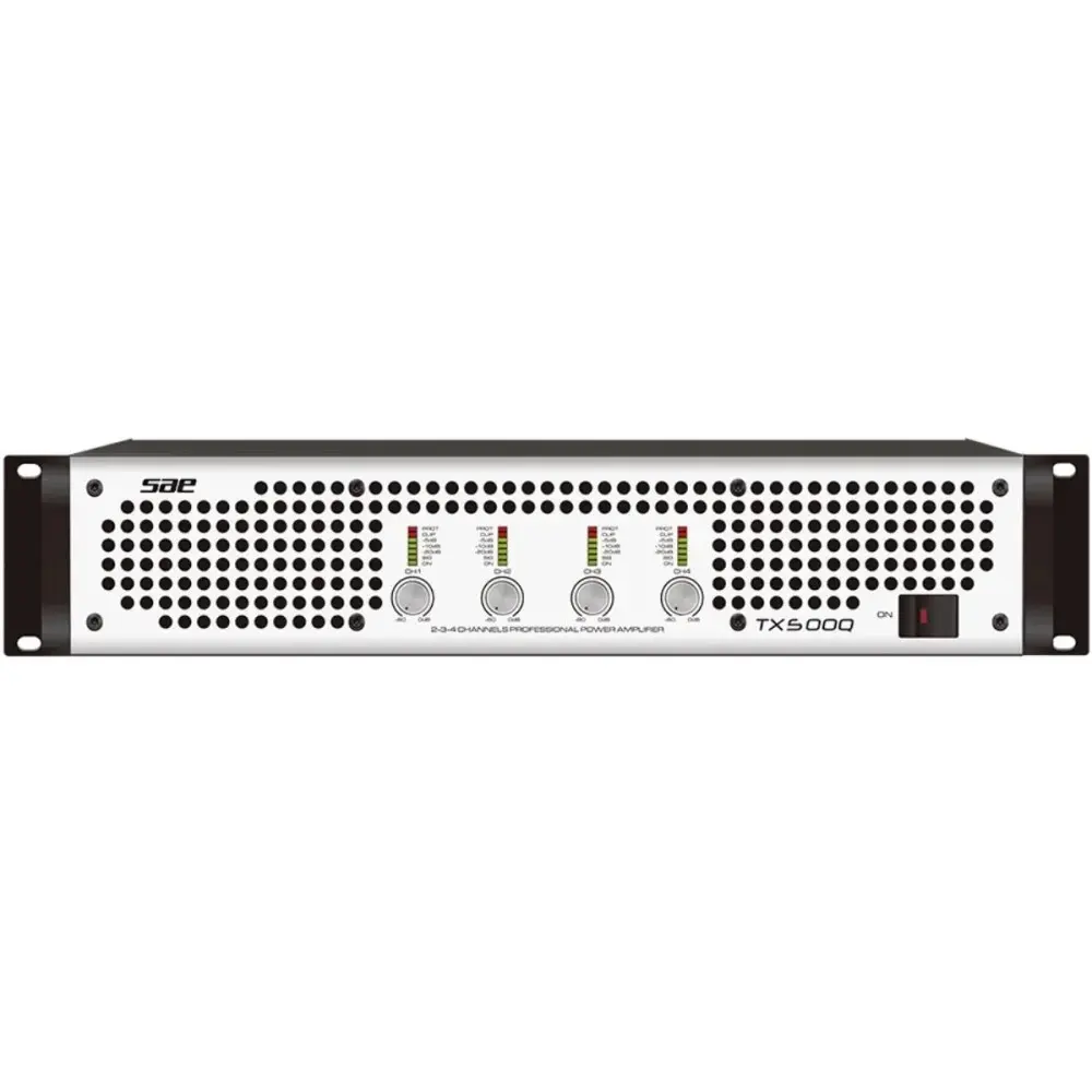 Potencia 4 Canales Clase D Sae Audio TX500Q
