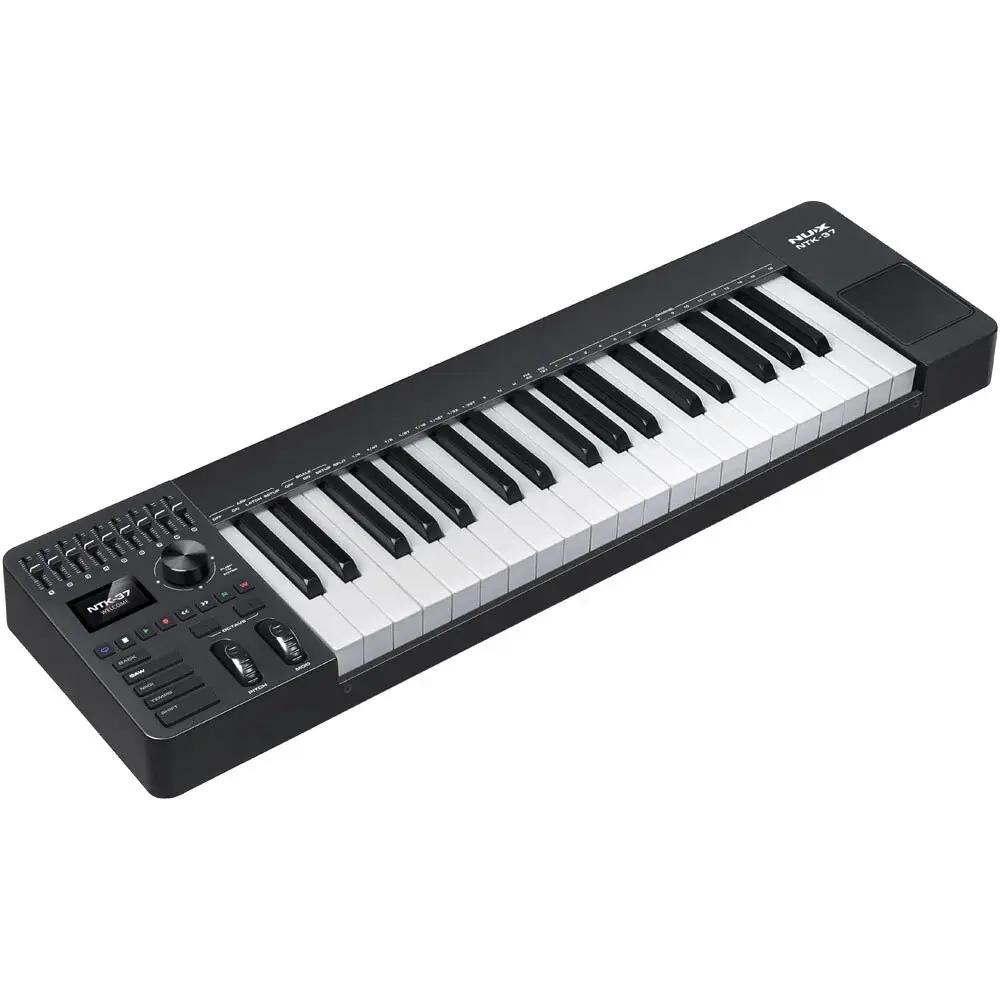 Controlador Midi 37 Teclas Nux NTK-37