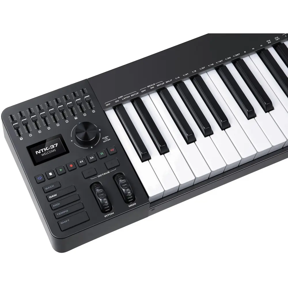 Controlador Midi 37 Teclas Nux NTK-37