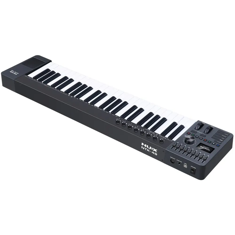 Controlador Midi 49 Teclas Nux NTK-49