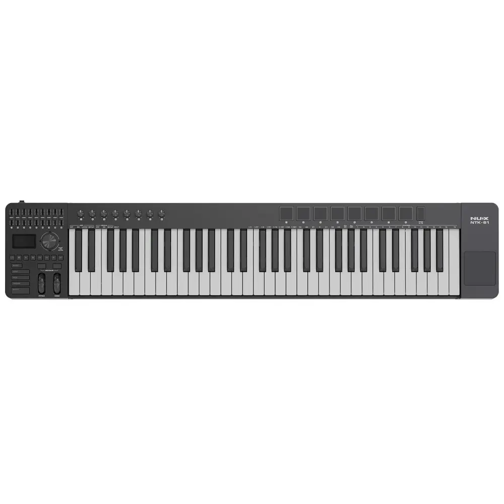 Controlador Midi 61 Teclas Nux NTK-61