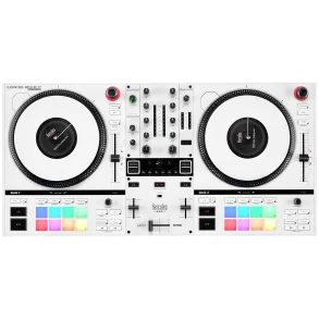 Controlador Dj Hercules Inpulse T7 White Serato con USB y salida XLR