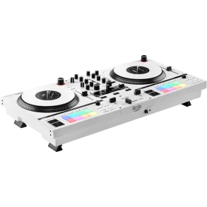 Controlador Dj Hercules Inpulse T7 White Serato con USB y salida XLR