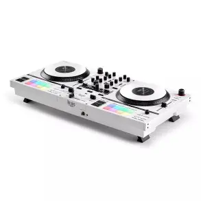 Controlador Dj Hercules Inpulse T7 White Serato con USB y salida XLR