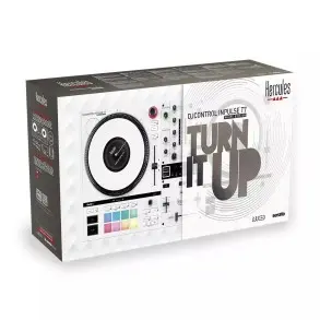 Controlador Dj Hercules Inpulse T7 White Serato con USB y salida XLR