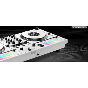 Controlador Dj Hercules Inpulse T7 White Serato con USB y salida XLR