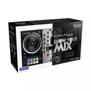 Controlador Hercules DJ Control Inpulse 500 Silver