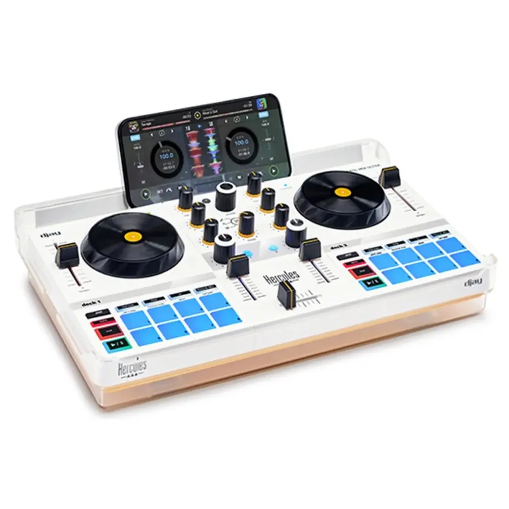 Controladora Dj Control Mix Ultra Hercules Dj Portatil