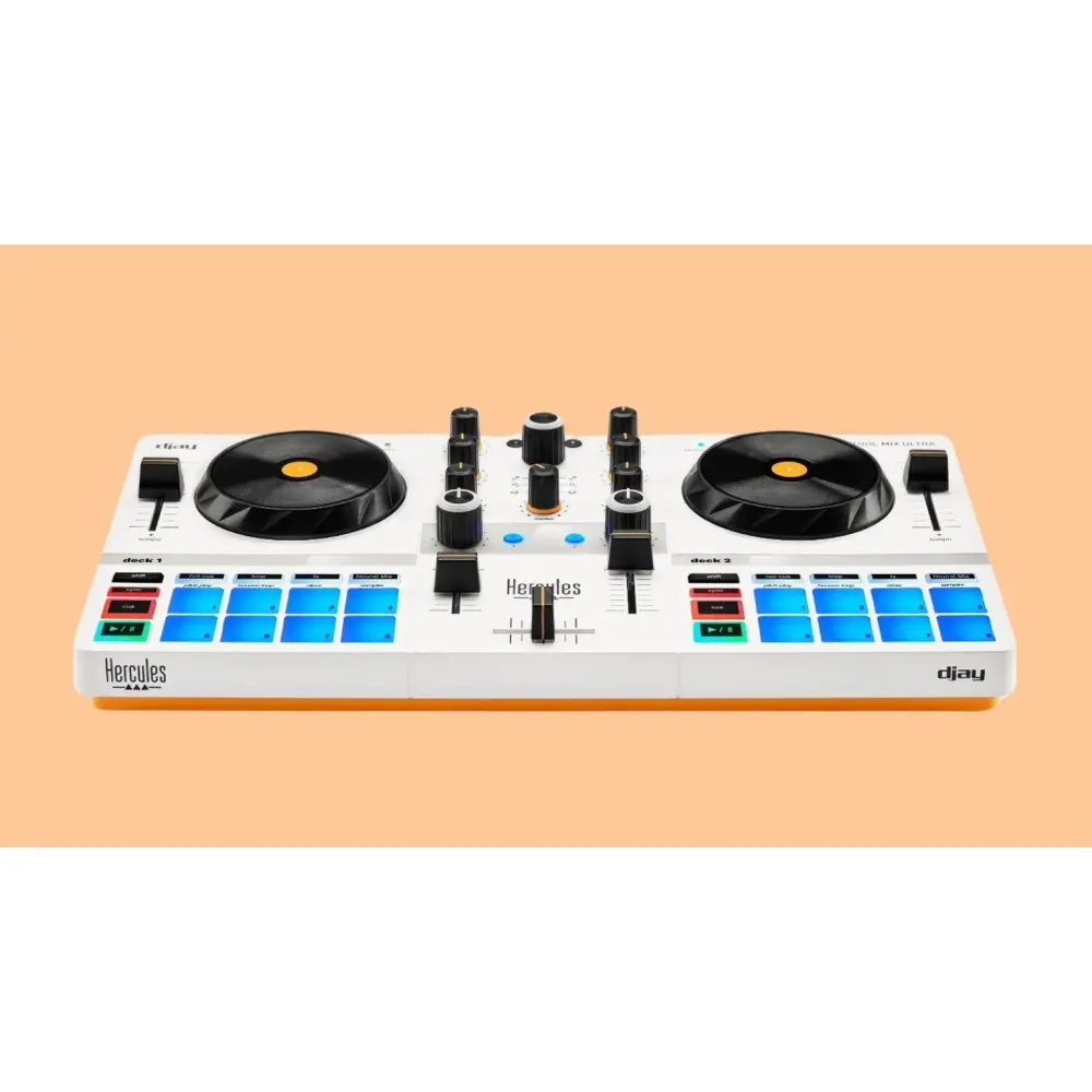 Controladora Dj Control Mix Ultra Hercules Dj Portatil
