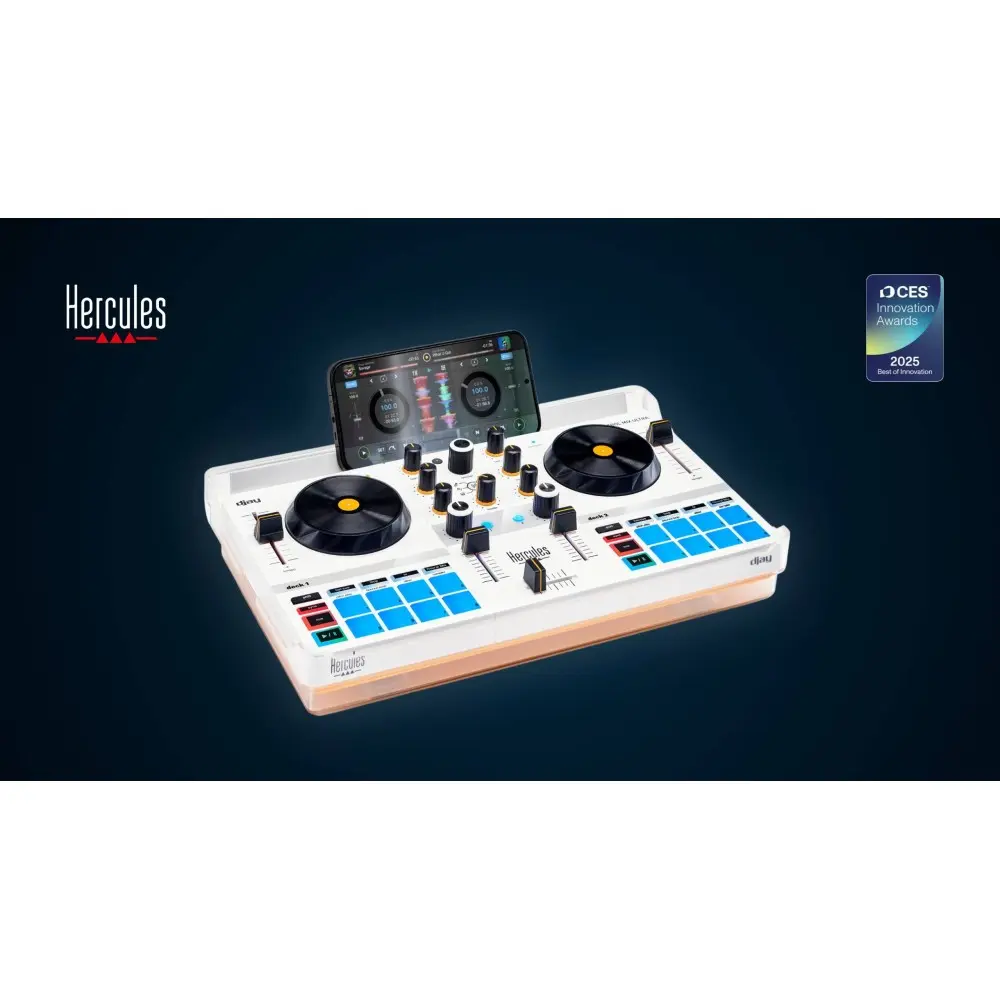 Controladora Dj Control Mix Ultra Hercules Dj Portatil