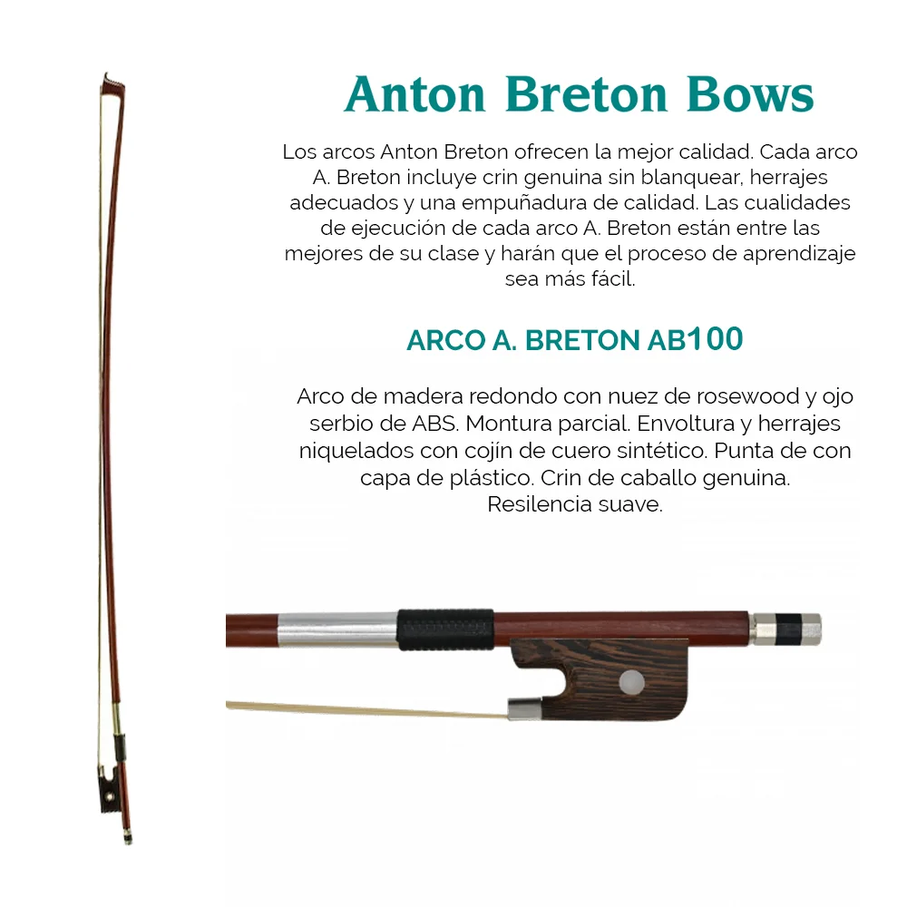 Violin Cervini Cremona 1/2 Estuche Natural HV-100 1/2