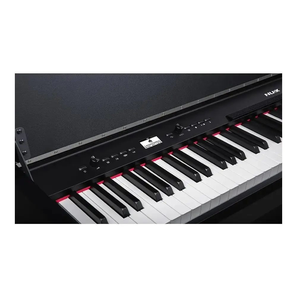 Piano Digital Nux 88 Teclas Pedalera Triple NCK-330