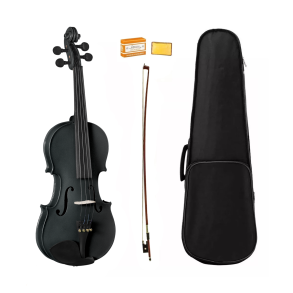 Violín Cervini Cremona 4/4 Color Negro Con Estuche y Accesorios
