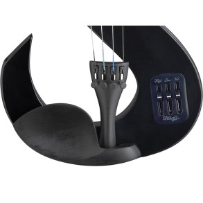 Violin Electrico 4/4 Stagg Evn44bk + Estuche Y Accesorios