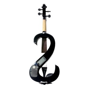 Violin Electrico 4/4 Stagg Evn44bk + Estuche Y Accesorios