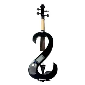 Violin Electrico 4/4 Stagg Evn44bk + Estuche Y Accesorios