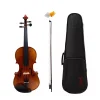 Violín 4/4 Con Estuche Arco Y Resina Yirelly Cv106