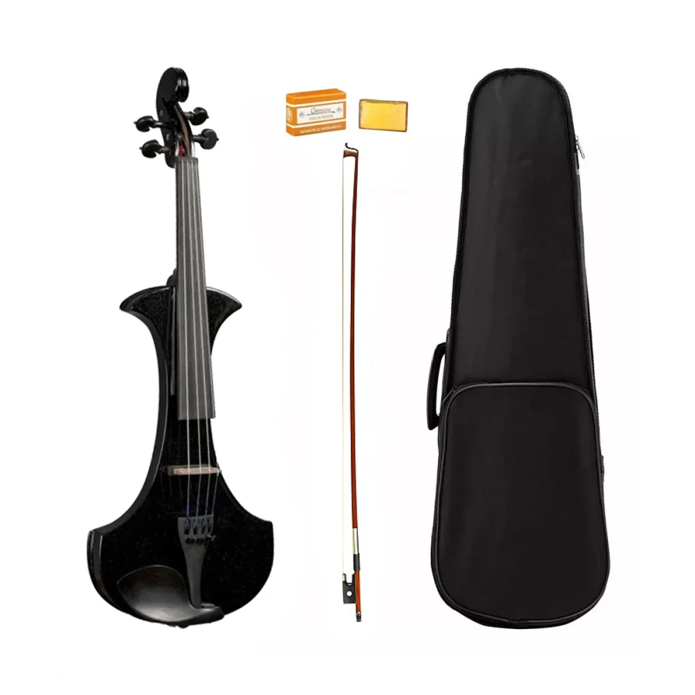 Violín eléctrico CREMONA SV-180BKE Color Negro