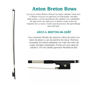 Violin Cremona Artistas 4/4 Sv-588 Solido Estuche Arco