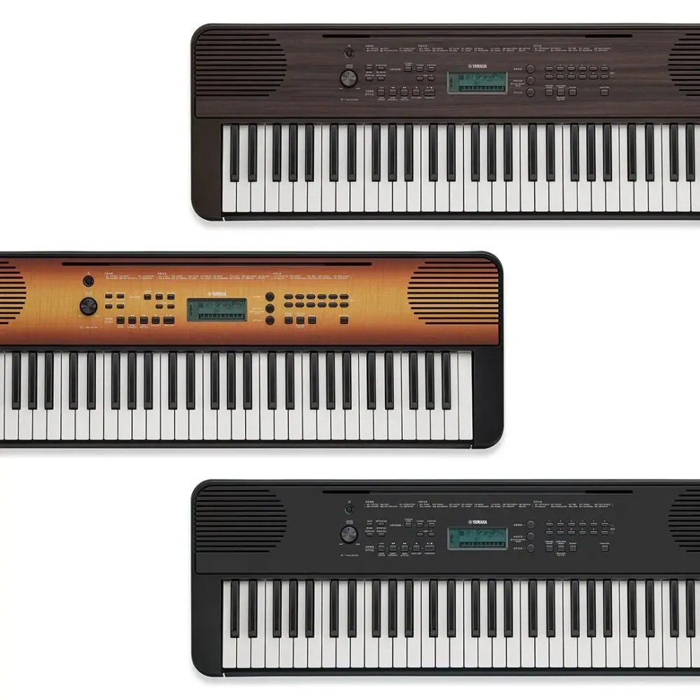 Teclado Yamaha PSRE360 5 Octavas Sensitivo 61 Teclas 400 Sonidos