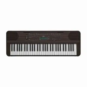 Teclado Yamaha PSRE360 5 Octavas - Sensitivo Color Marrón