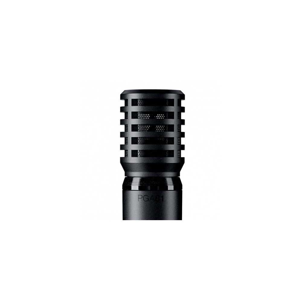 Shure PGA81-LC Microfono Condenser Cardiode para Instrumentos