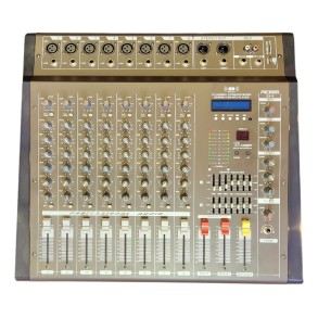 Mixer Potenciada 8 Canales Ross DX-8