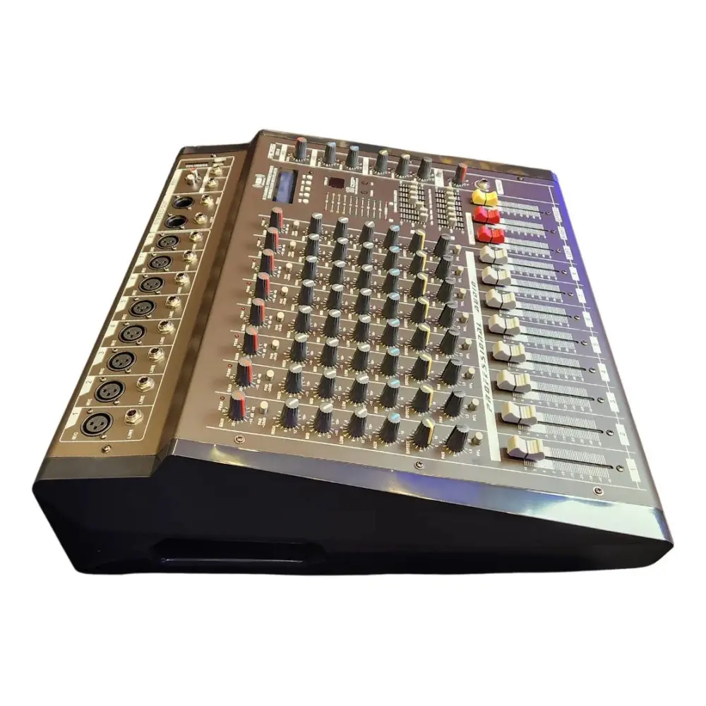 Mixer Potenciada 8 Canales Ross DX-8