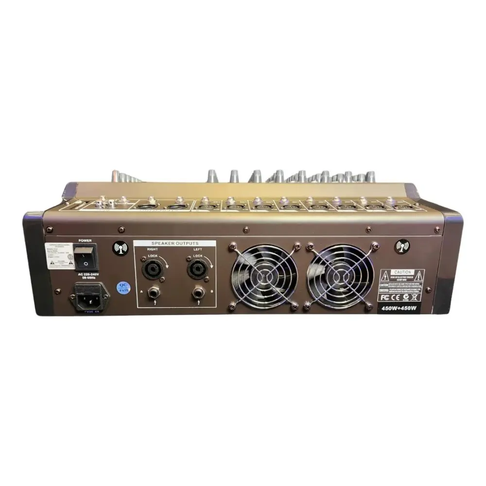 Mixer Potenciada 8 Canales Ross DX-8